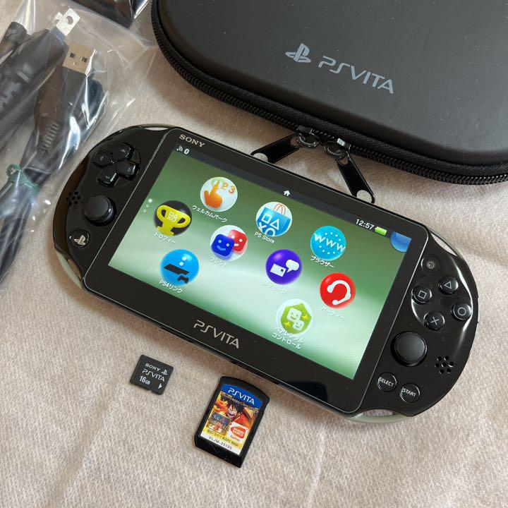 美品 PSVita PCH-2000 16GB ソフト1本 専用ケース 充電器 - メルカリ 美品 PSVita PCH-2000 16GB ソフト1本 専用ケース 充電器 - メルカリ