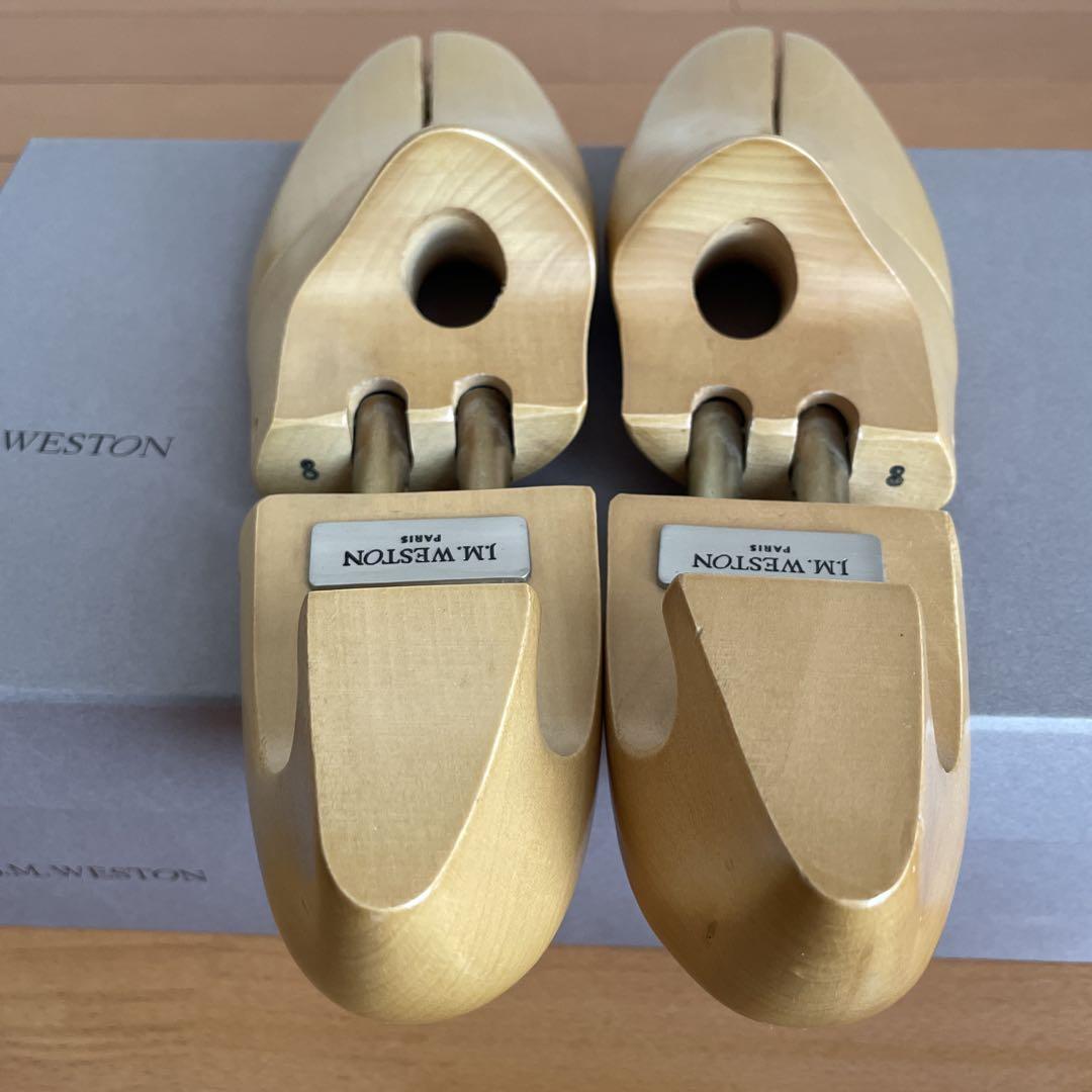 【美品】J.M. Weston ゴルフ　ダークブラウン　カーフ　8D