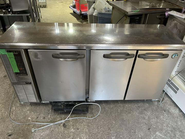 配送地域限定 引き取り可 100V HOSIZAKI RT-150SNE コールドテーブル アウトレット買蔵 ホシザキテーブル形冷蔵庫 RT-150SNE 店舗用品