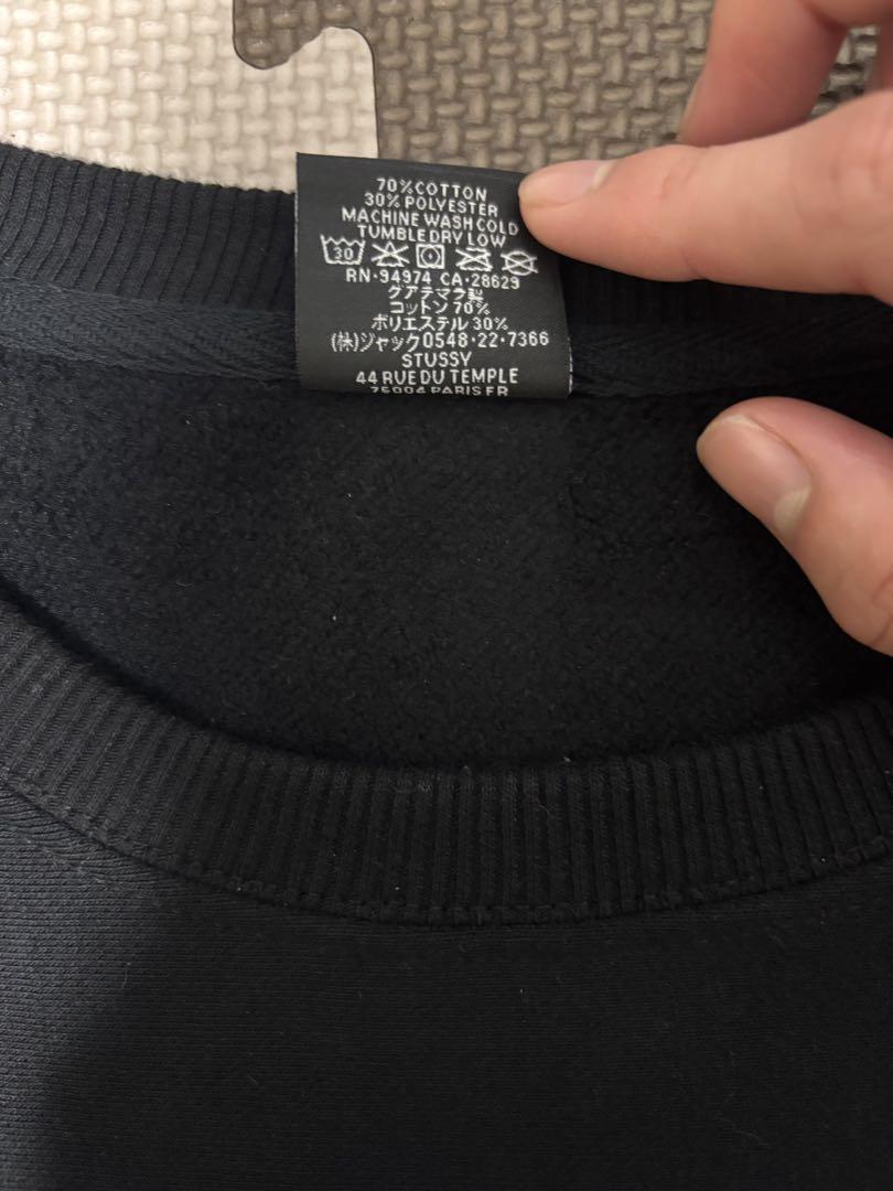 stussy スウェット ワールドツアー 裏起毛