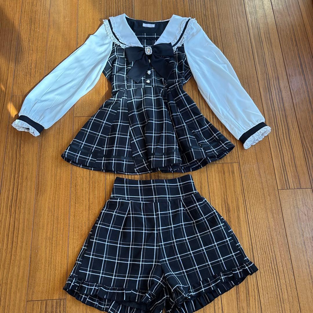 Liz Lisa チェック柄セットアップ SIZE LIZ LISA