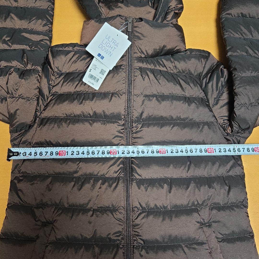 充実の品 専用 新品 UNIQLO ウルトラライトダウン ロング s ダークブラウン ジャケット・アウター