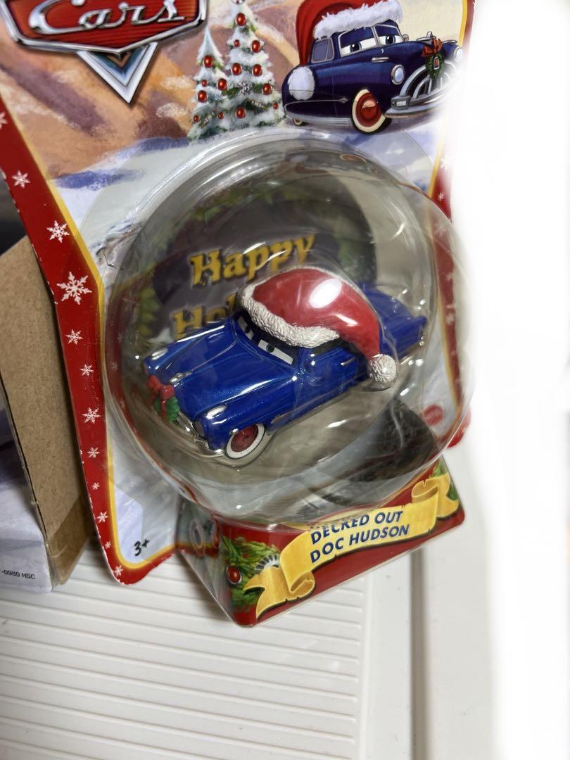 【大放出セール】 カーズ、ミニカー（マテル）クリスマス、ドック・ハドソン、ルイージ ミニカー