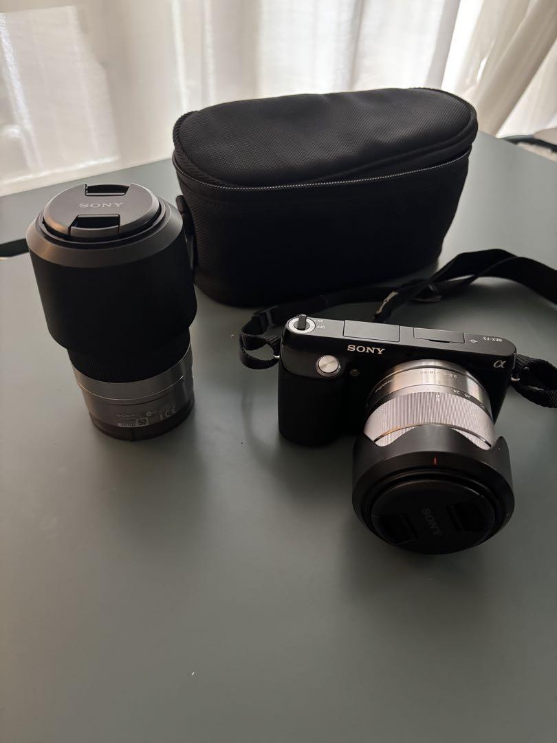 SONY NEX−F3 ダブルレンズキット　本体とレンズのみ