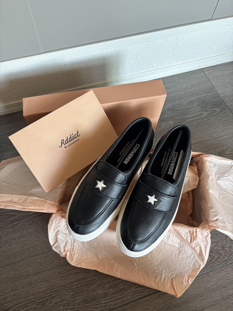 CONVERSE ADDICT ONE STAR ローファー レザー/スニーカー - メルカリ CONVERSE ADDICT ONE STAR ローファー レザー/スニーカー - メルカリ