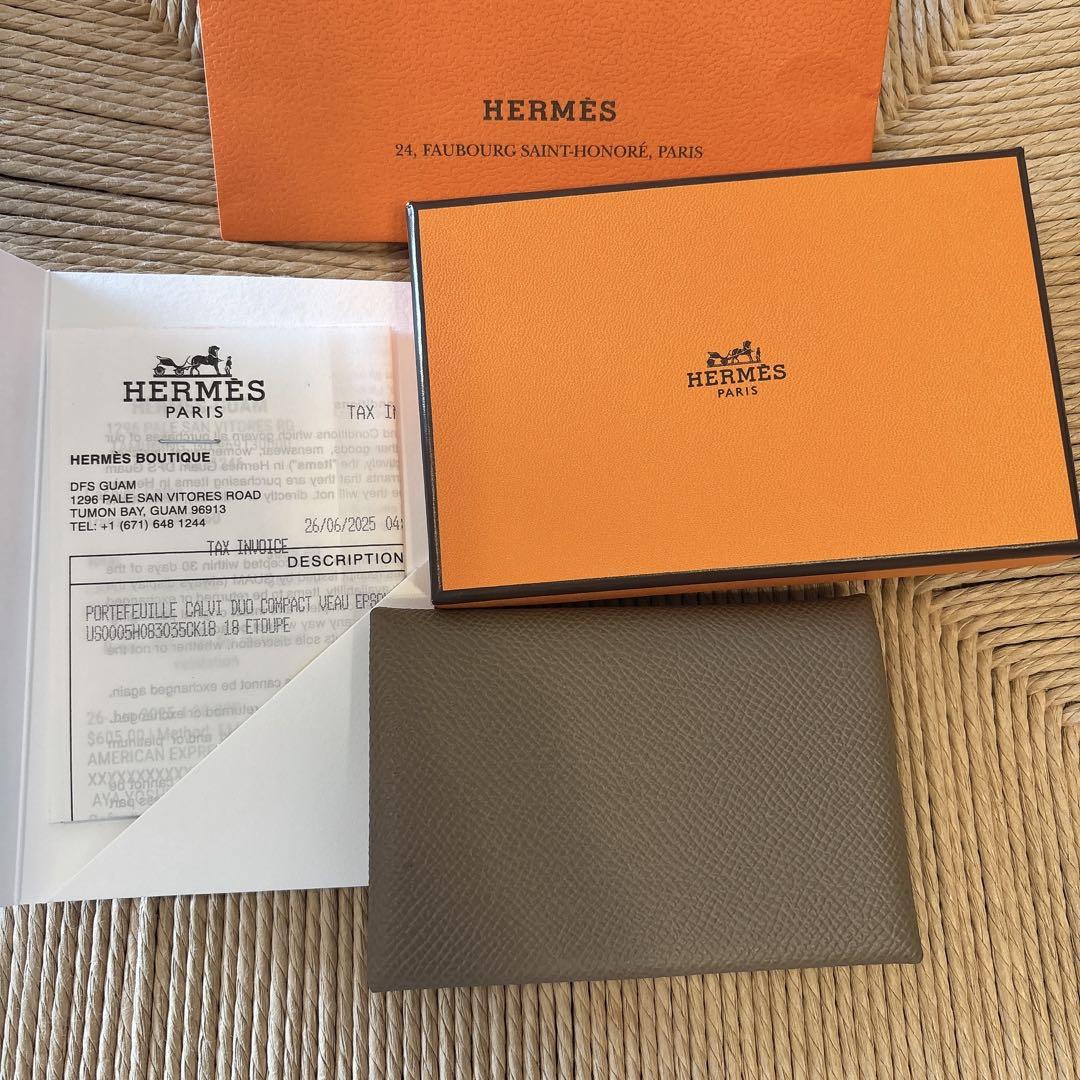 新品[HERMES]カルヴィデュオコンパクト/エトープ - メルカリ