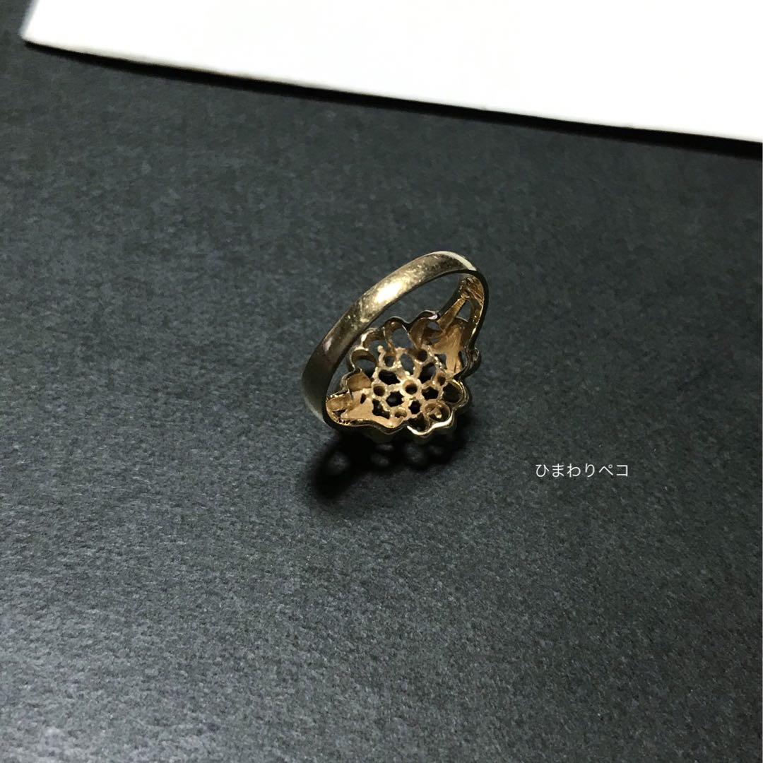 指輪 リング k18 マルチカラー