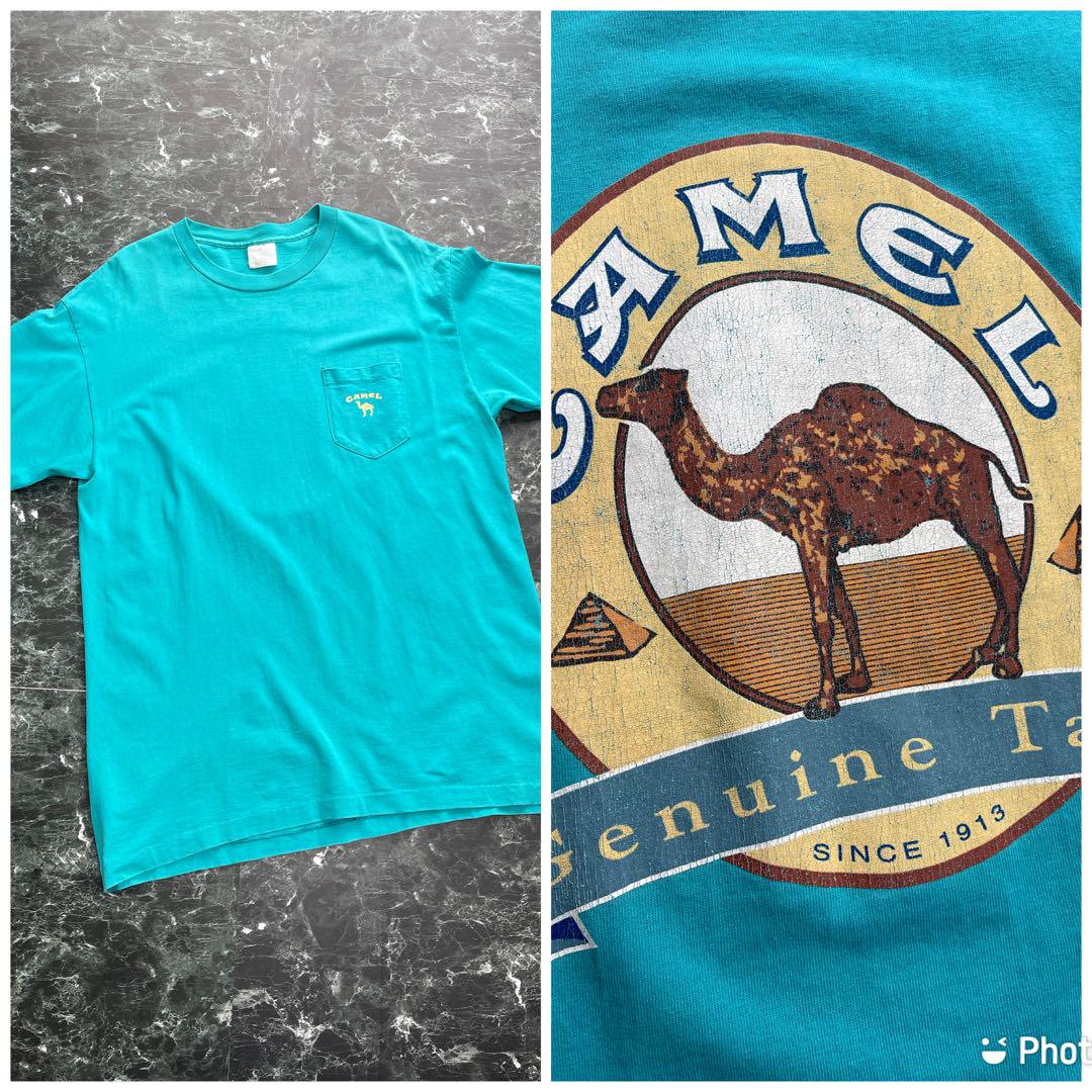 90s CAMEL タバコ Tシャツ USA製 ヴィンテージ キャメル 企業