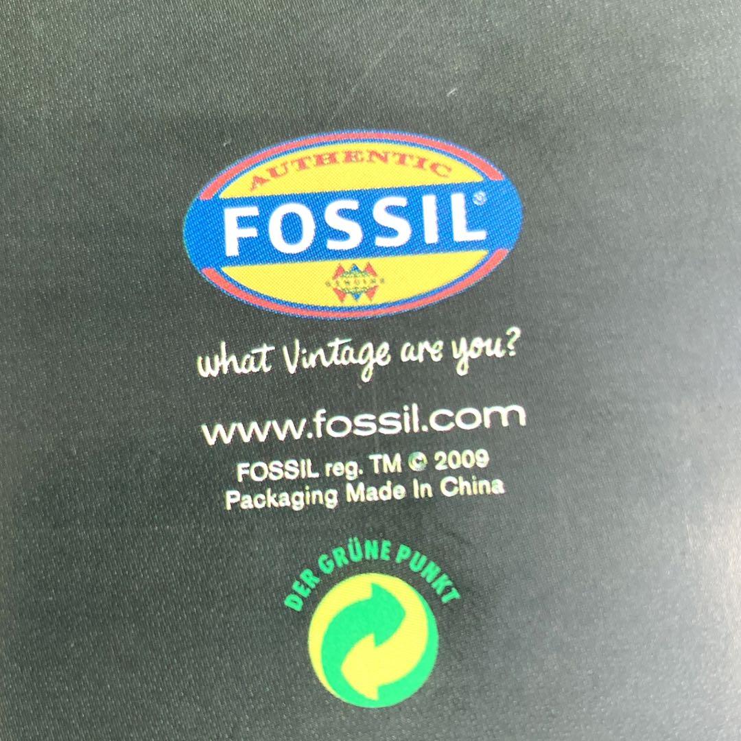 時計 Fossil big tic 00s Blue Flame watch y2k