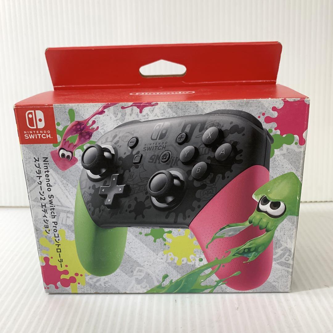 ニンテンドースイッチ プロコン スプラトゥーン2エディション