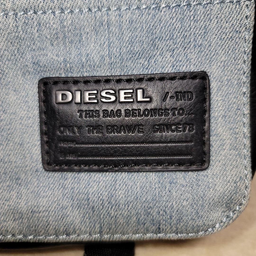 【超オシャレ、弱A級品】DIESEL デニム ボディバッグ