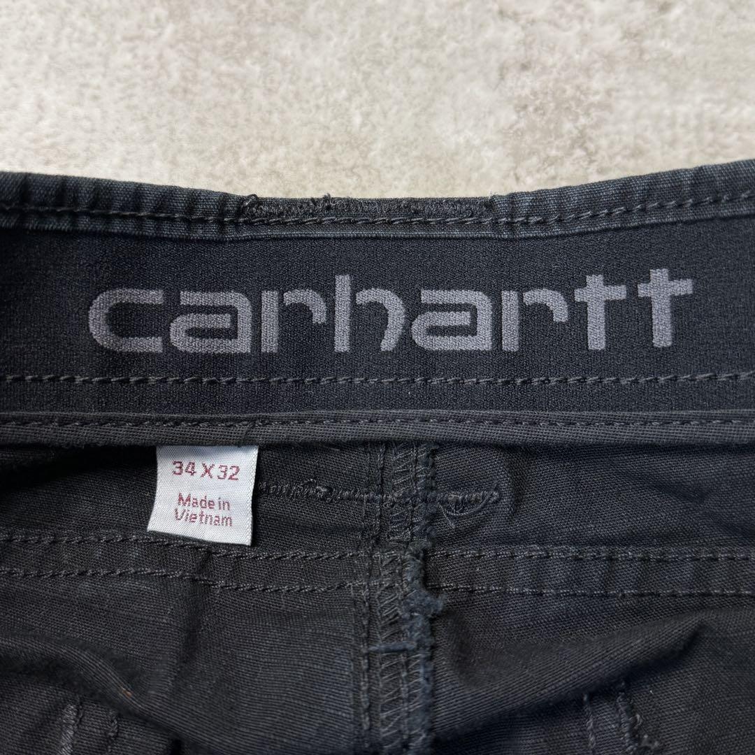 希少】carhartt カーハート【34】ダブルニー カーゴパンツ フェード