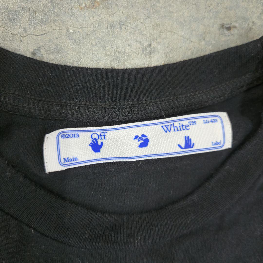 Off-White ブラック 長袖カットソー　ヴィトン　vlone vergil