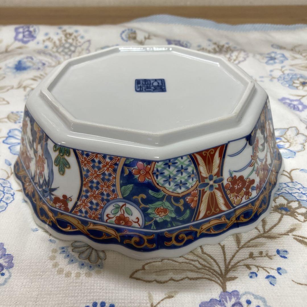 有田焼 丸喜陶苑／丸喜窯 古伊万里 鉢 盛鉢 深鉢 19cm