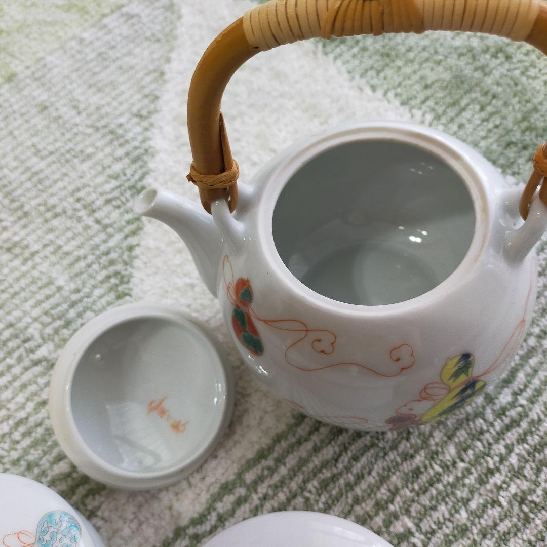深川製磁花ひょうたん急須