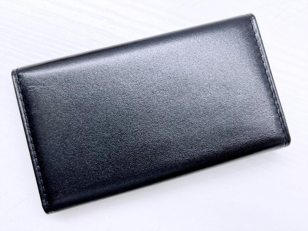 美品　Cartier　カルティエ　パシャ　スムースレザー　キーケース　黒