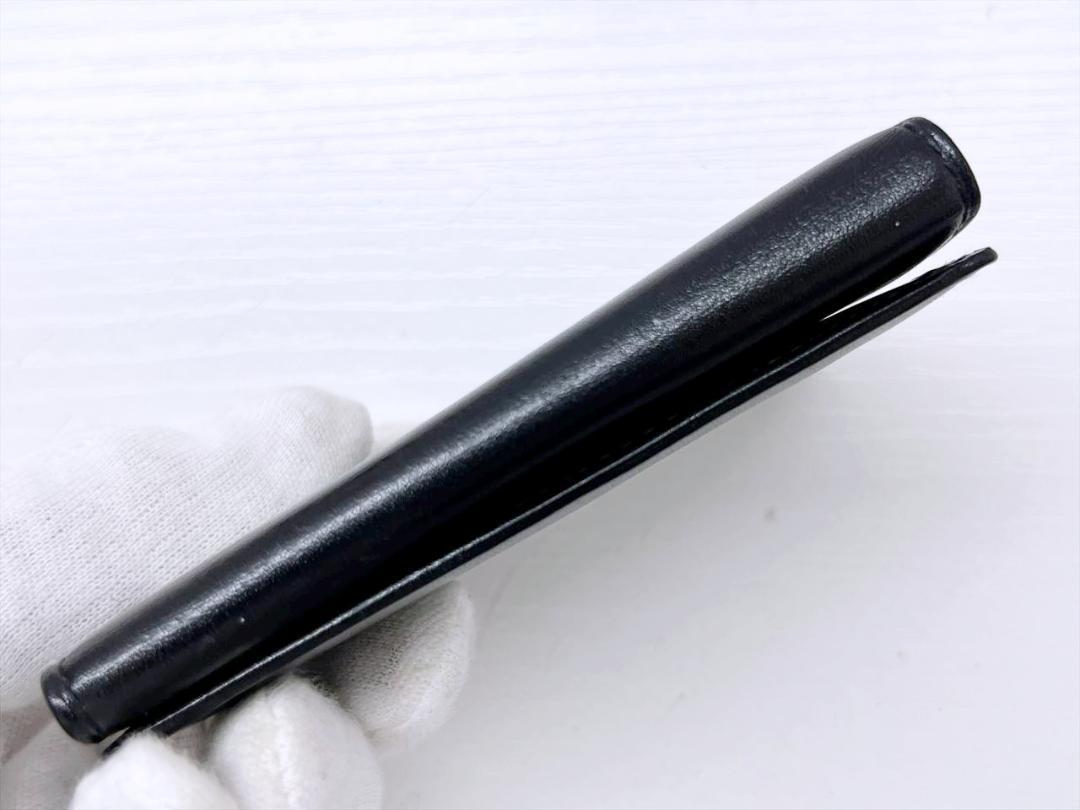 美品　Cartier　カルティエ　パシャ　スムースレザー　キーケース　黒