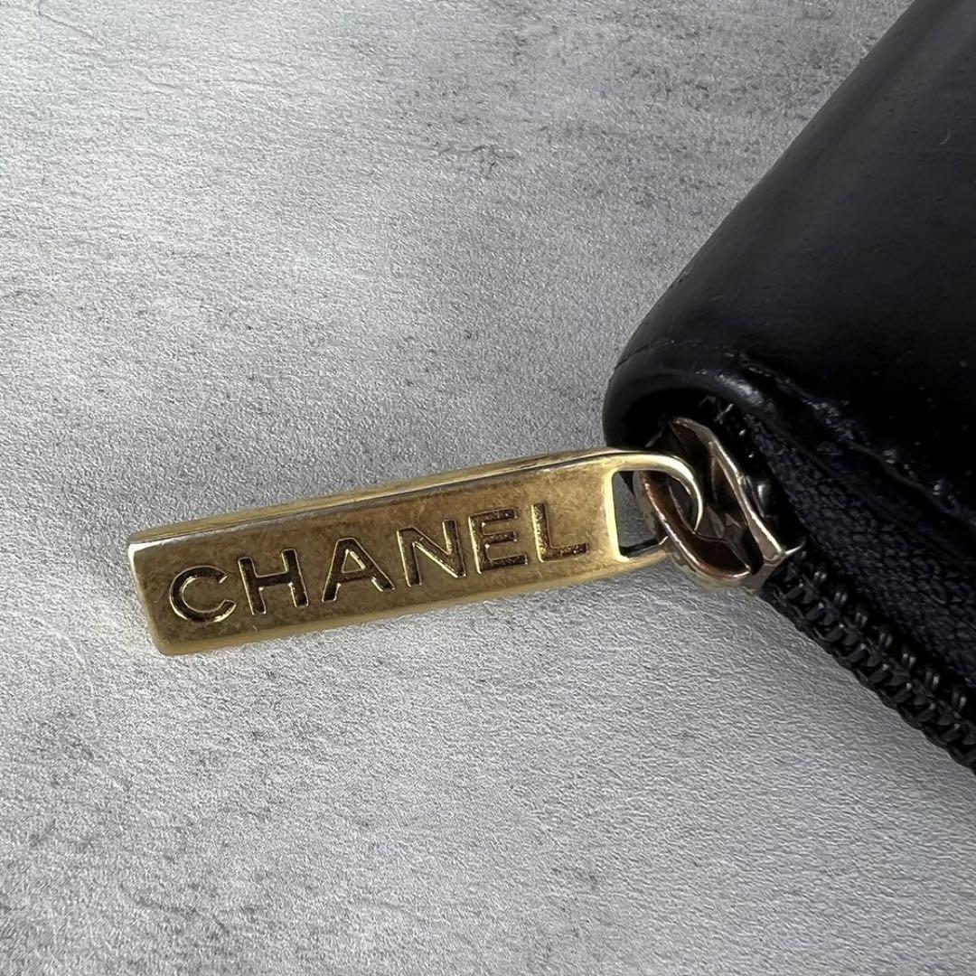 CHANEL シャネル コインケース カードケース ラムスキン デカココ