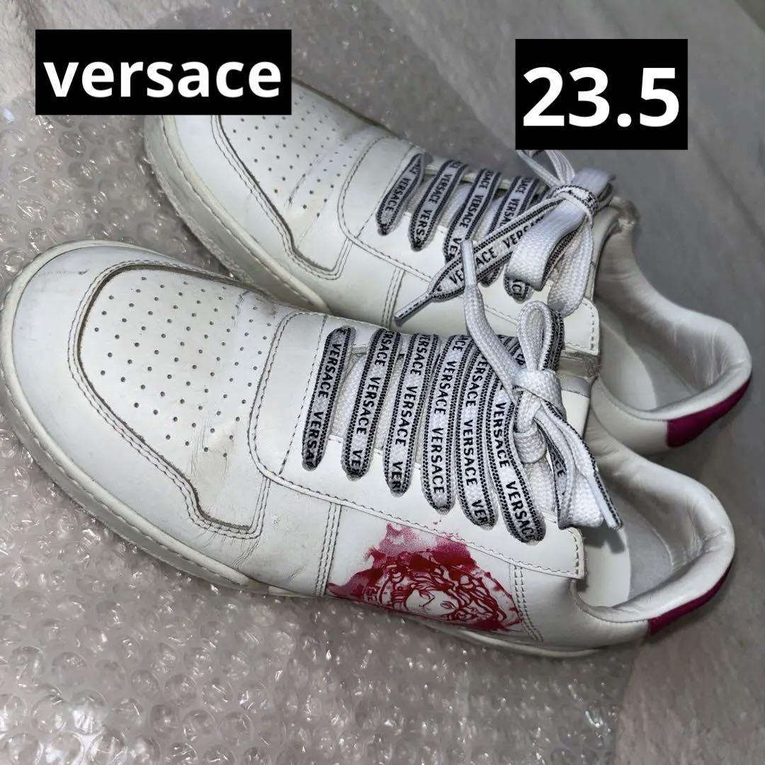 VERSACE メデューサプリント スニーカー　37