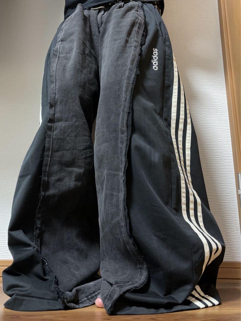 adidas バギーデニム 古着 archive opium Y2K - メルカリ