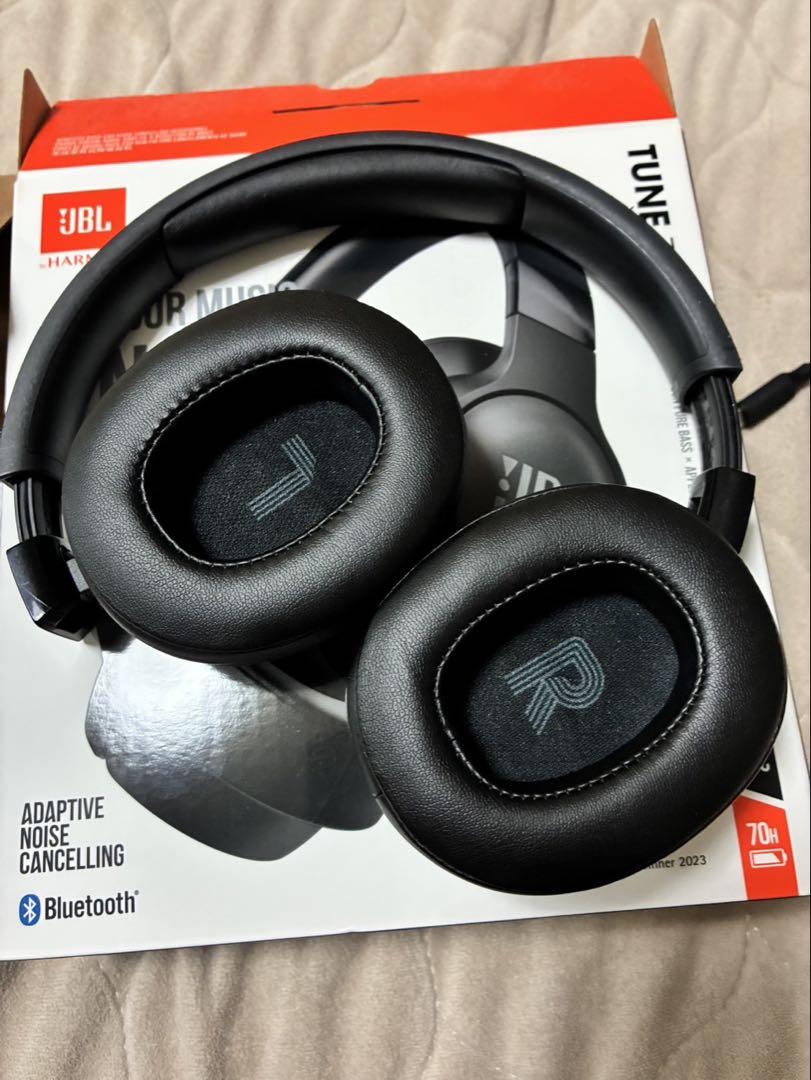 JBL TUNE 770NC ワイヤレスヘッドホン ブラック