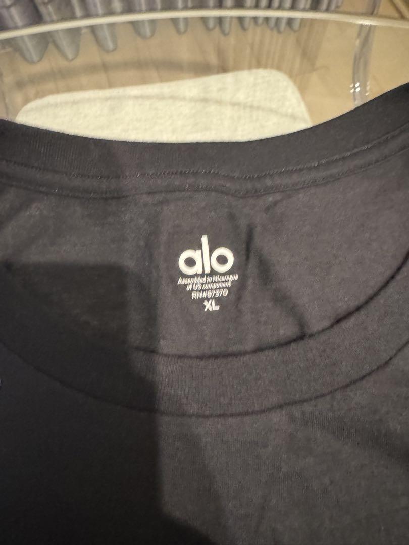 希少⚫︎日本未発売⚫︎未使用⚫︎alo⚫︎タンクトップ⚫︎黒⚫︎XL