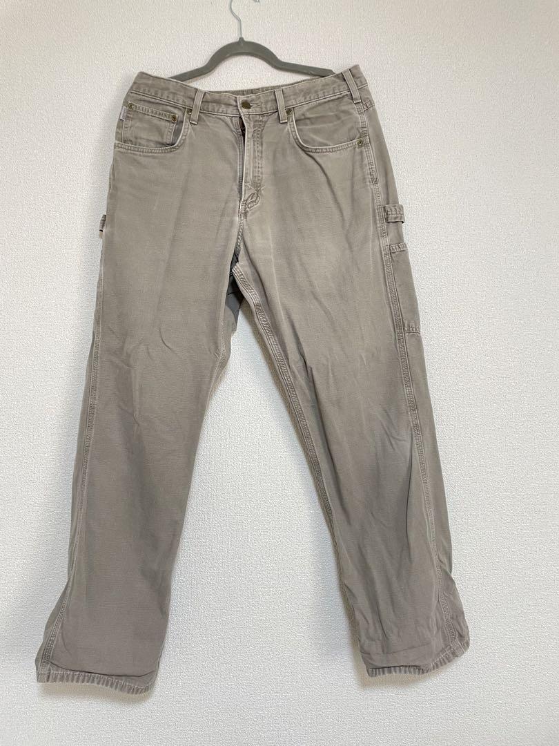 Carhartt ベージュ カーゴパンツ
