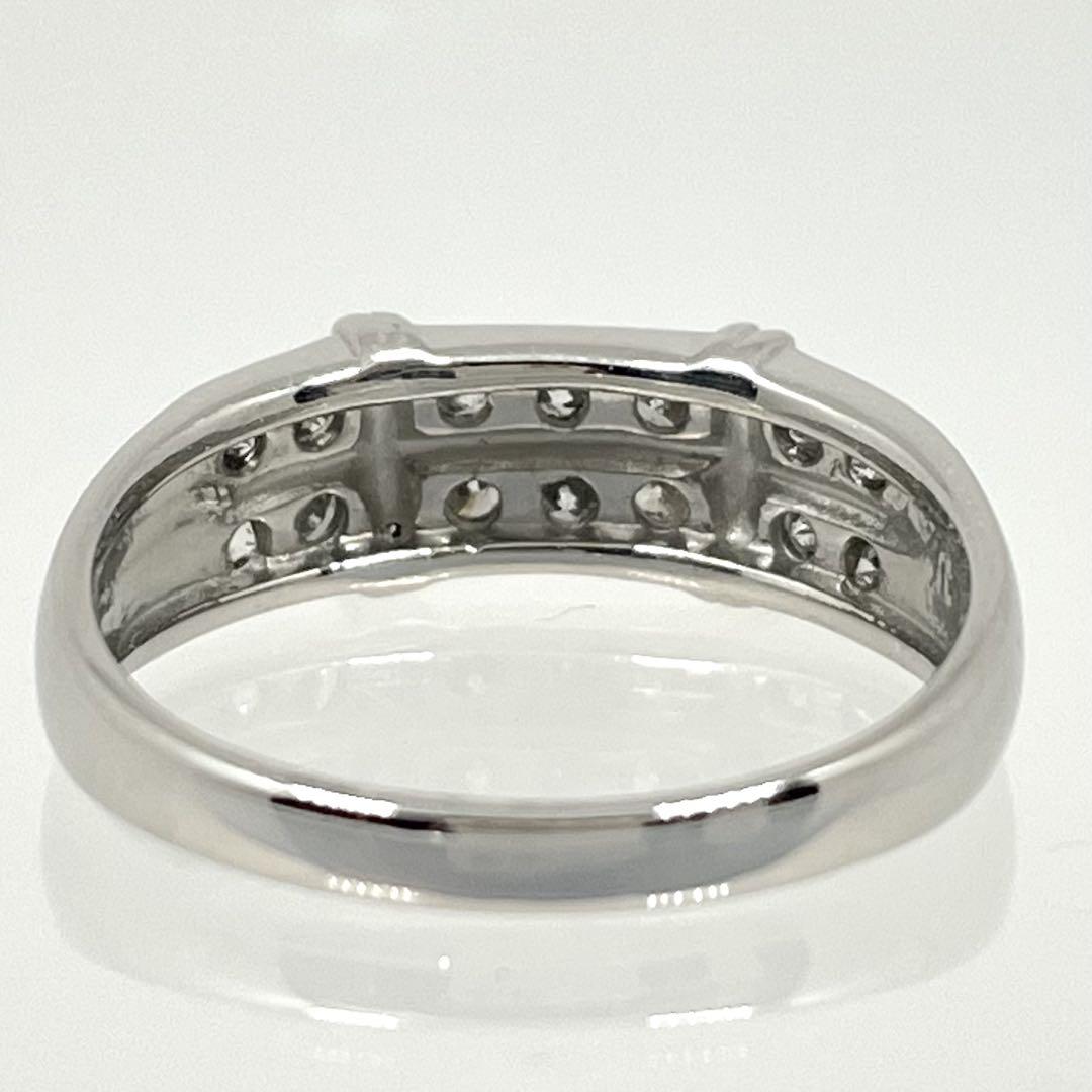 ダイヤ リング プラチナ 指輪 D0.50ct ダイヤモンド 新品仕上げ