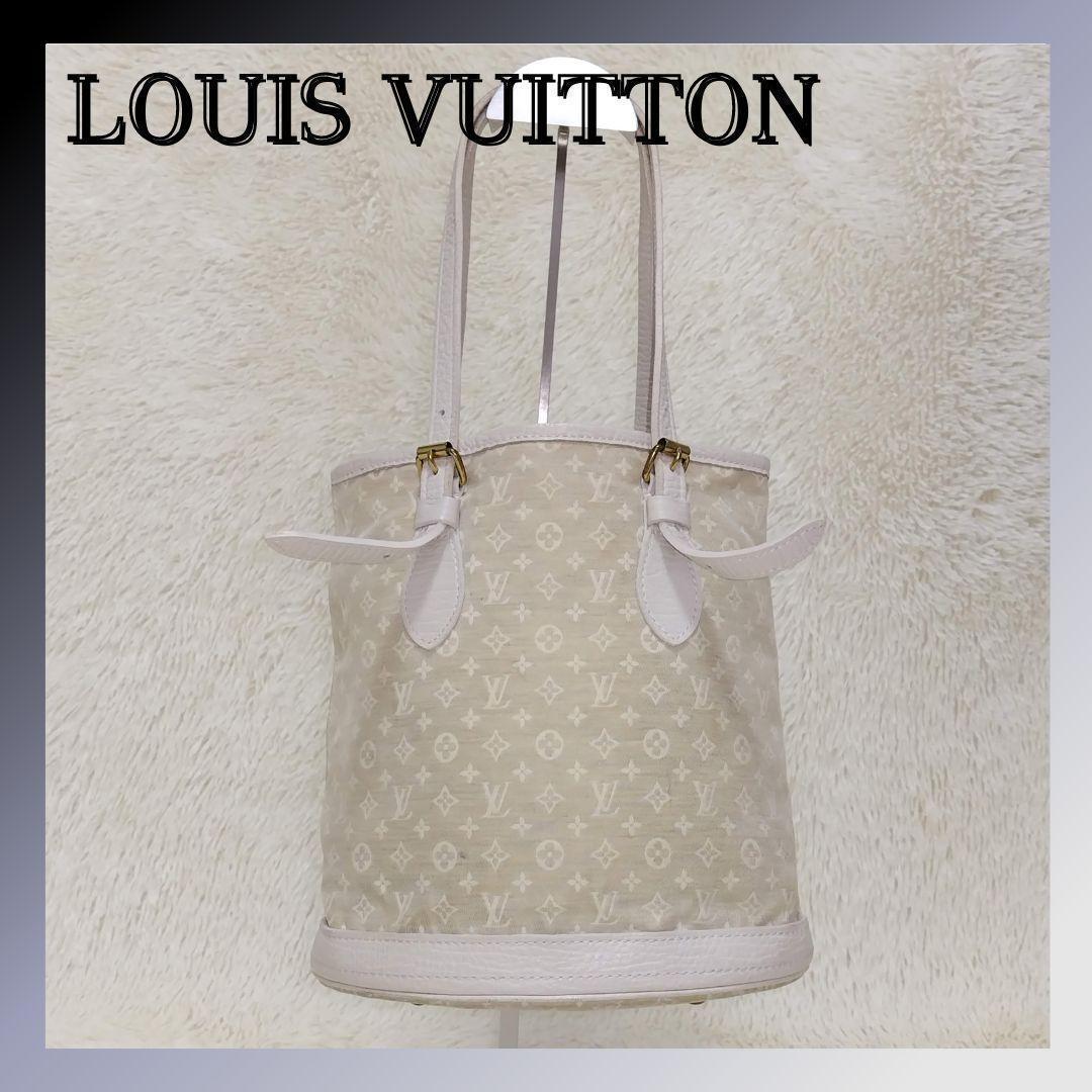ルイヴィトン M95316 バケットPM モノグラム ショルダー トートバッグ★