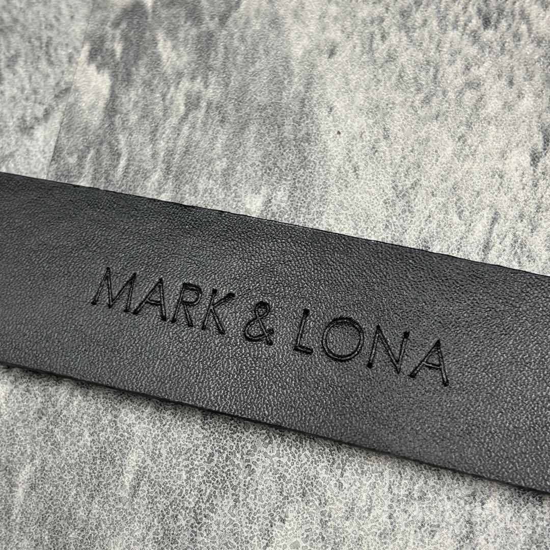 MARK&LONA マークアンドロナ ベルト ドクロ バックル レザー