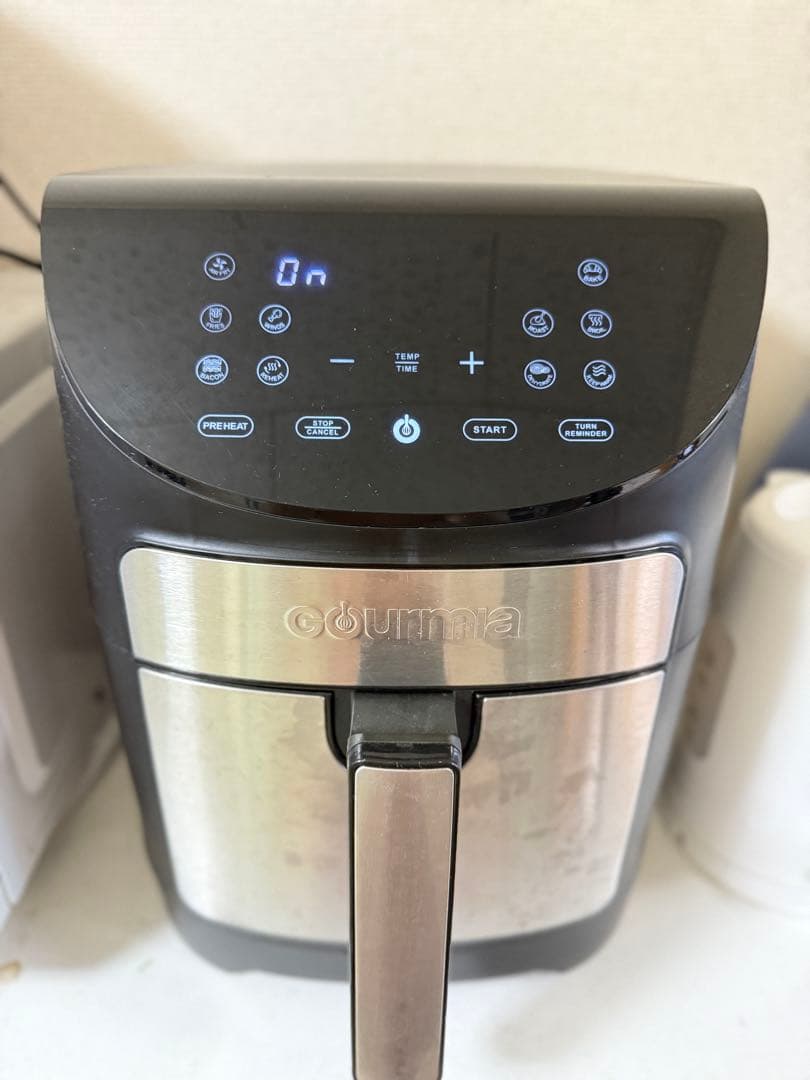 Gourmia エアフライヤー デジタル操作