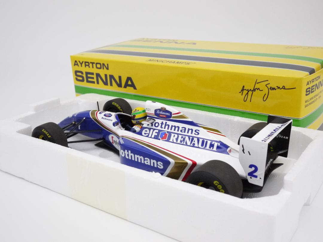 1/18 ウィリアムズ FW16 ラストレース Rothmans A.セナ