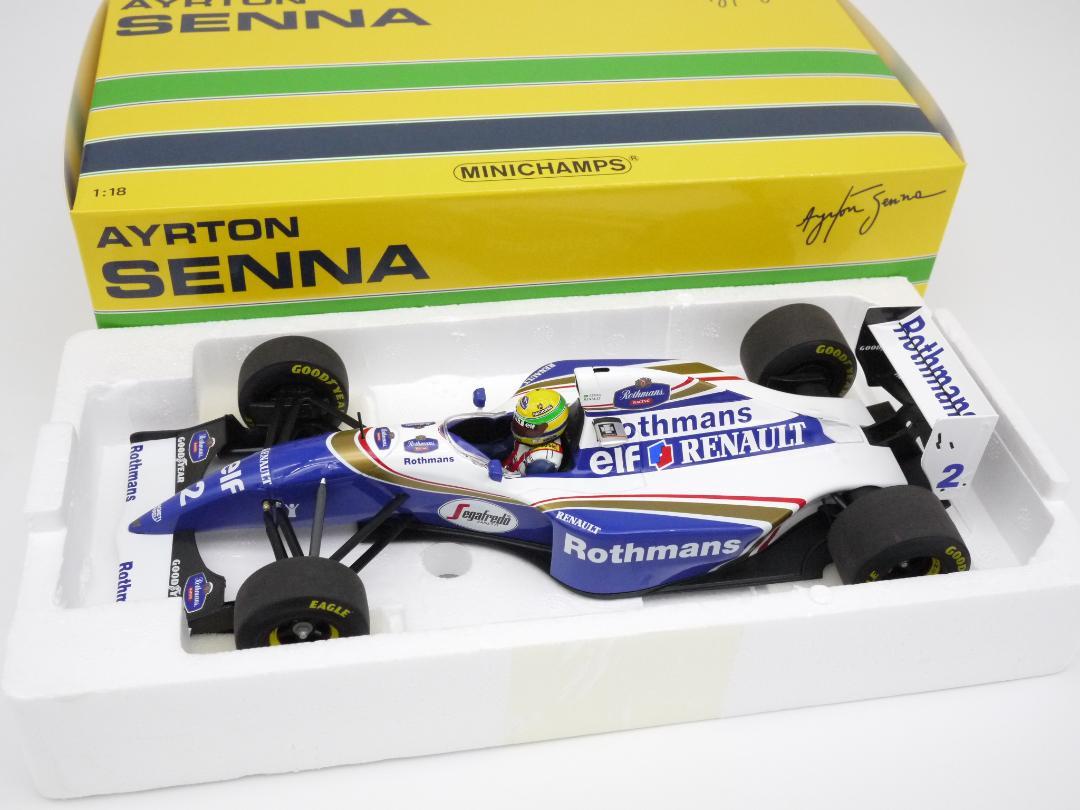 1/18 ウィリアムズ FW16 ラストレース Rothmans A.セナ