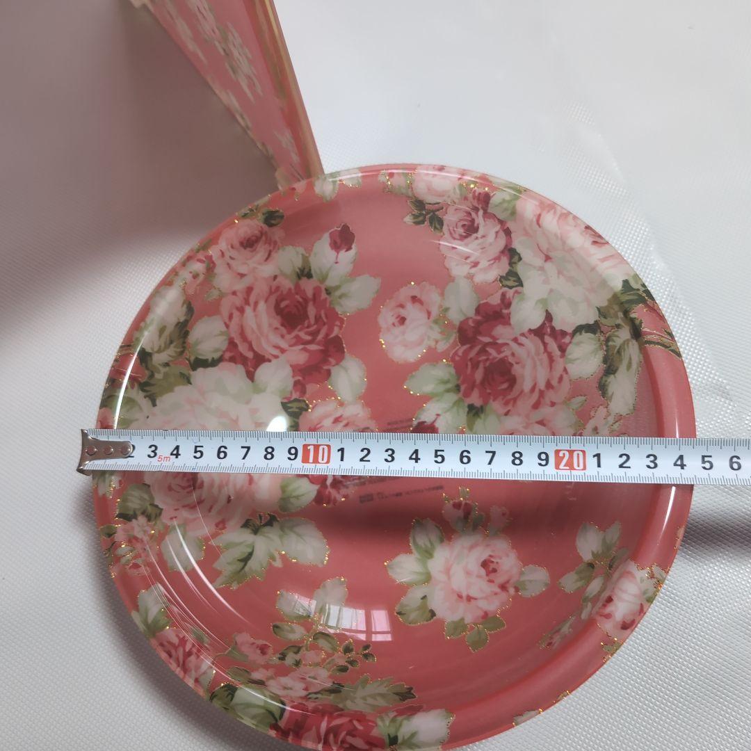 未使用　ロイヤルアーデン　花柄　バラ柄　バスチェア　洗面器　セット