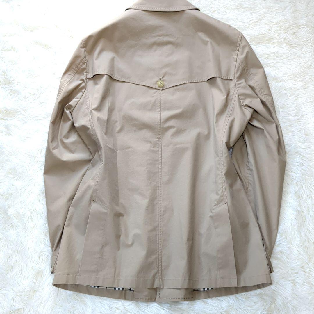 美品✨ バーバリーブラックレーベル ショートコート ノバチェック 背抜 L