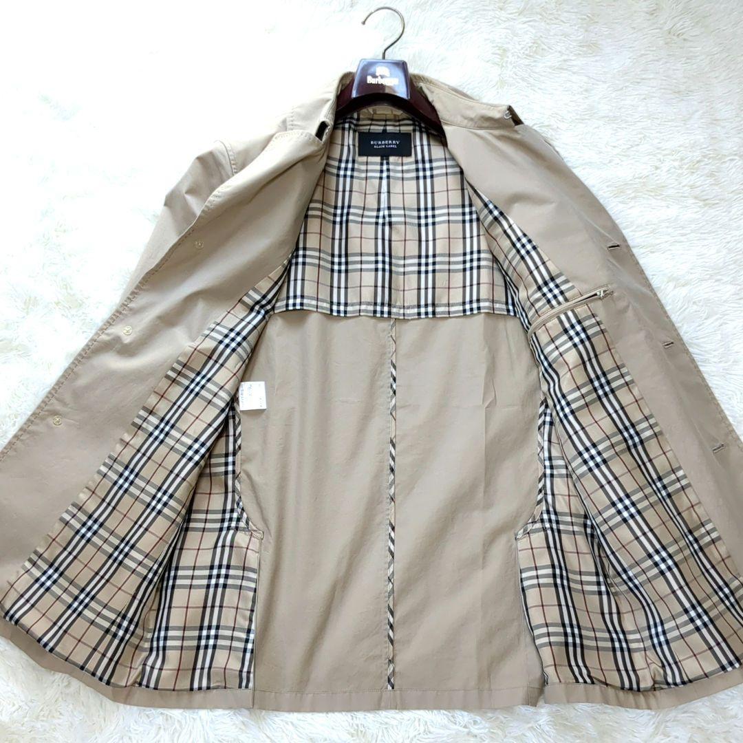 美品✨ バーバリーブラックレーベル ショートコート ノバチェック 背抜 L