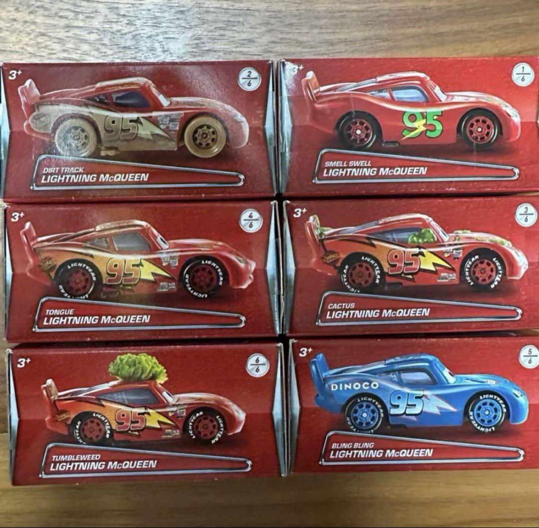 カーズ マテル ライトニングマックイーン パズルボックス コンプリート ミニカー