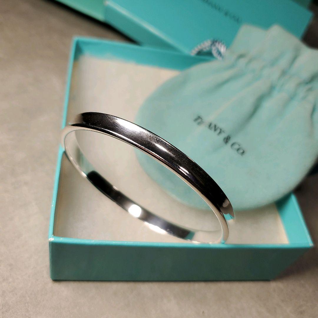 ティファニー TIFFANY バングル ブレスレット ナロー 1837 925