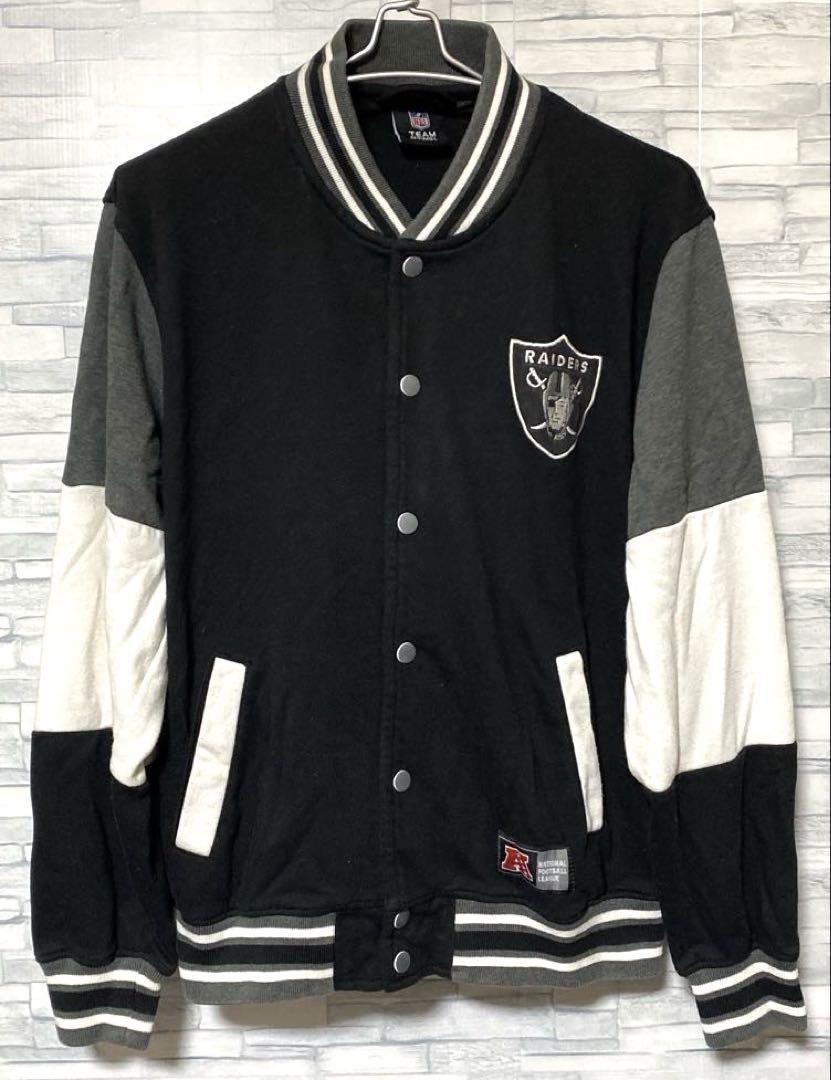NFL TEAM APPAREL スウェット スタジャン レイダース M