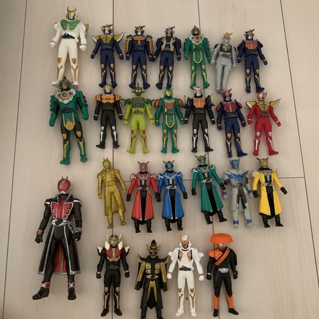 仮面ライダー ソフビ 人形セット 25体 - メルカリ