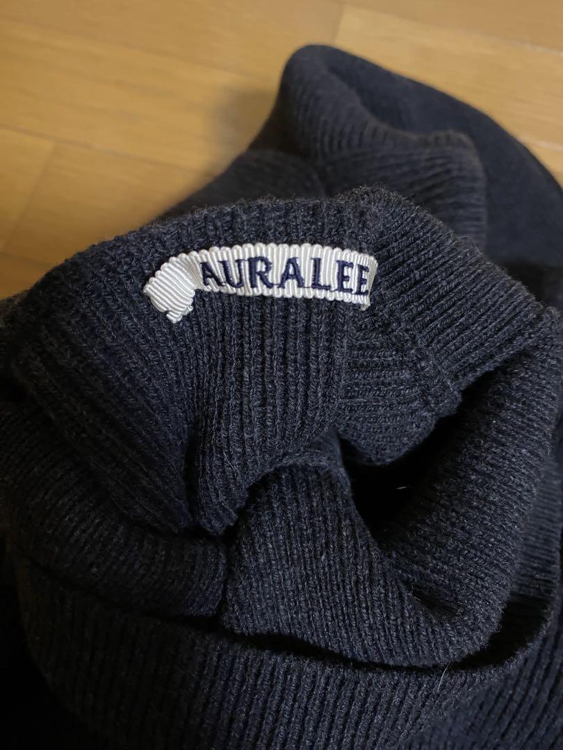 AURALEE タートルネック　ニット