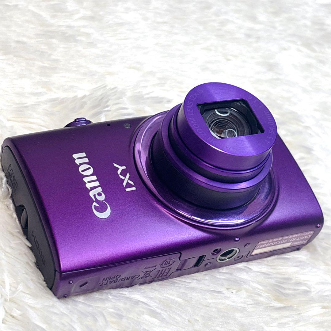 人気✨Wi-Fi⭕️ Canon IXY 630 光学12倍ズーム パープル