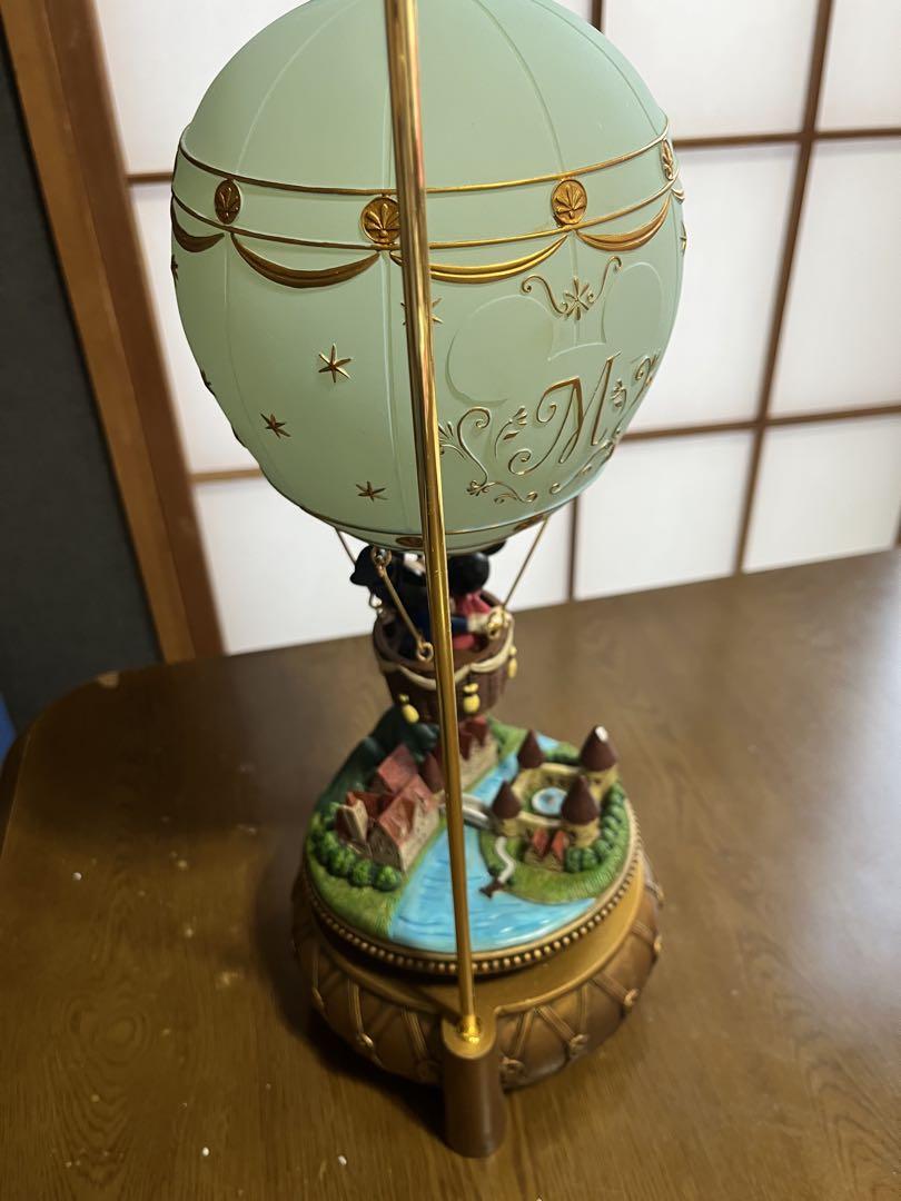 【未使用】非売品 ミッキー＆ミニー バルーンランプ　オルゴール