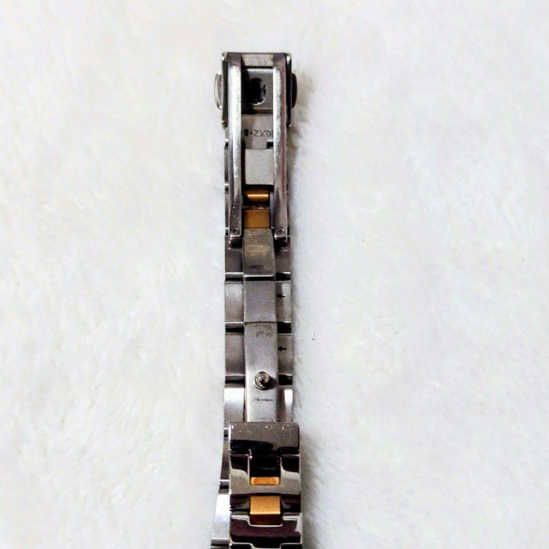 【SEIKO セイコー】ルキア 電波ソーラー デイト レディース ピンク文字盤