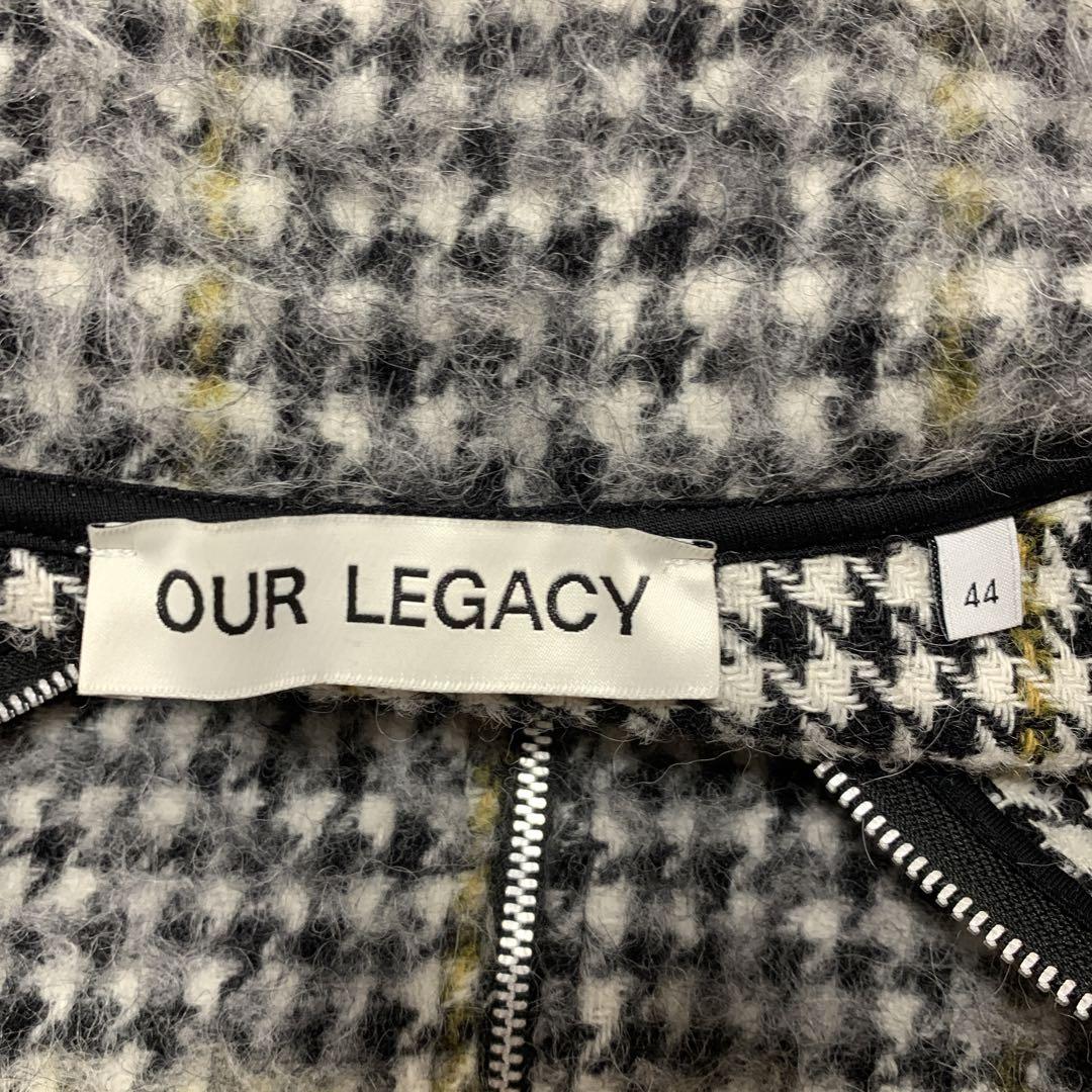 OUR LEGACY SHRUNKEN FULLZIP POLO 44