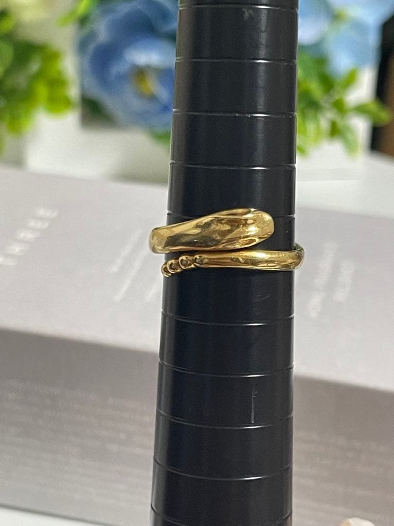 ティファニースネークリング　K18 中古品