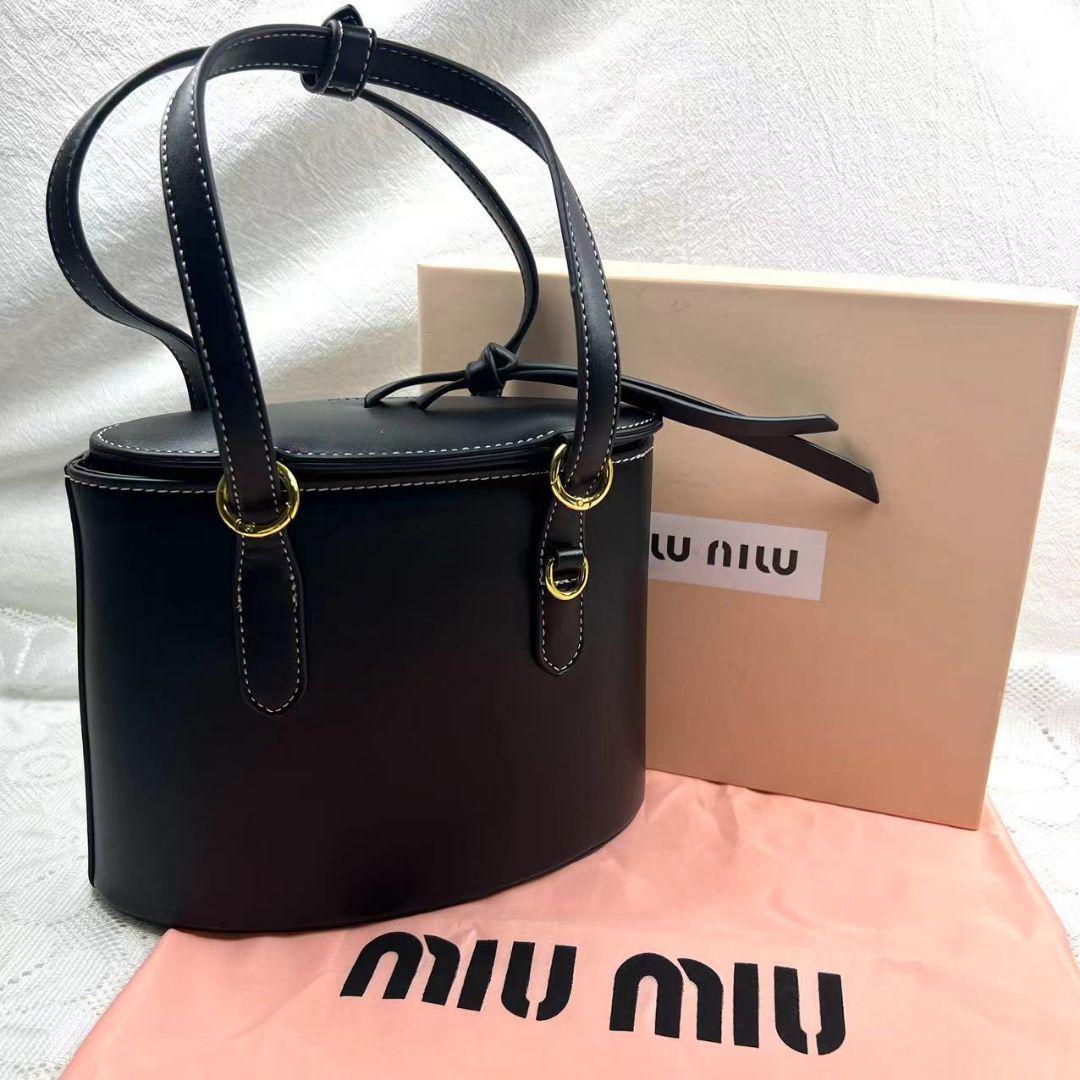 miu miu バッグ ブラック 画像1