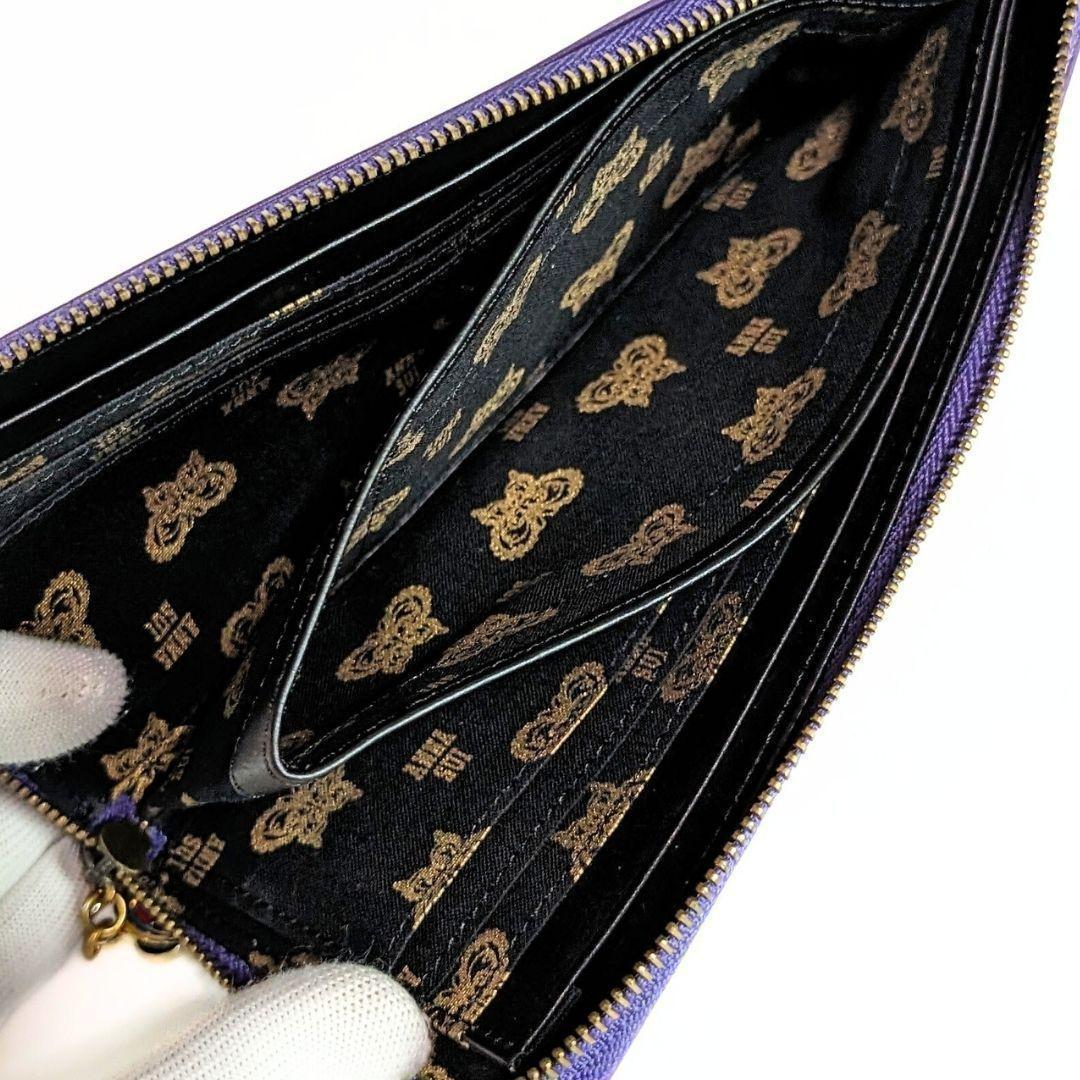 新品✨アナスイ✨ANNA SUI✨ディズニー✨財布✨L字✨ミニー✨レディース