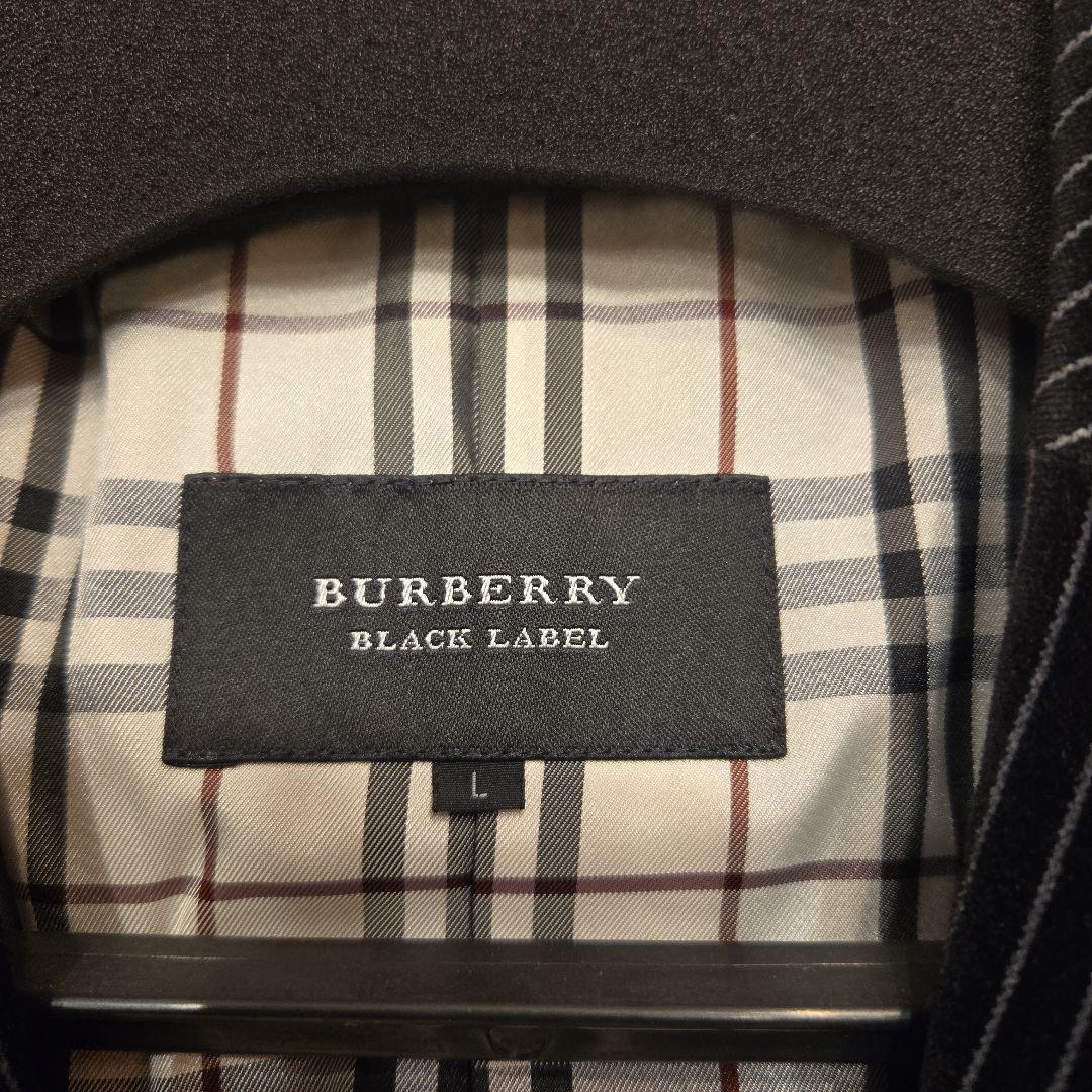 BURBERRY BLACK LABEL ベロア テーラードジャケット