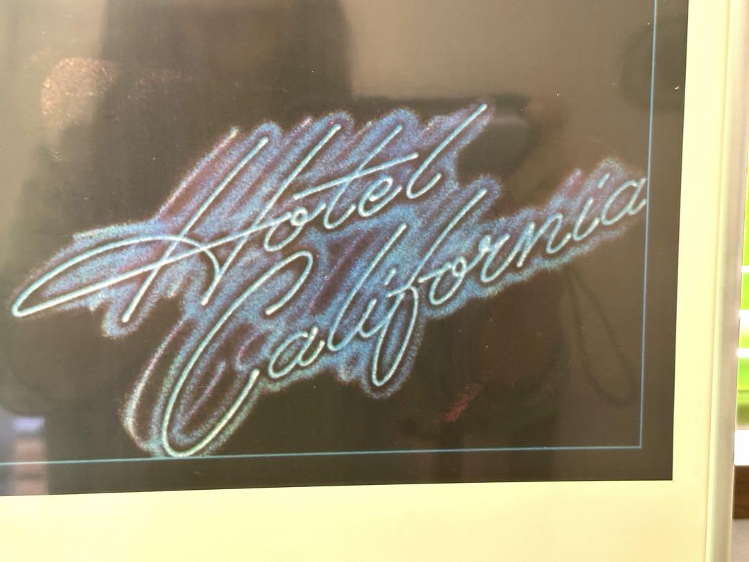 【激レア】イーグルス HOTEL CALIFORNIA ポスターB2（オマケ付）